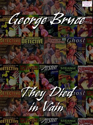 cover image of They Died in Vain